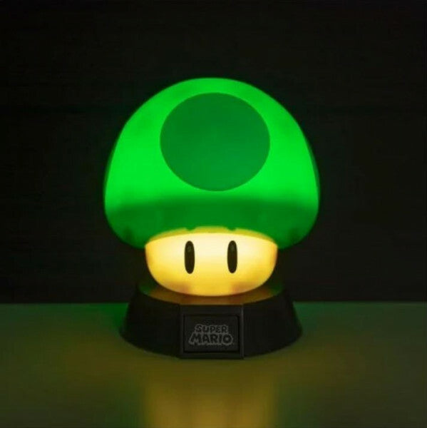 Super Mario 1Up Mushroom Icon Light Gamesellers.nl