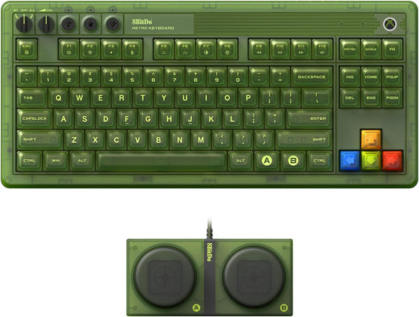 8BitDo Retro 87 Mechanical Keyboard - Xbox Edition - Gamesellers.nl