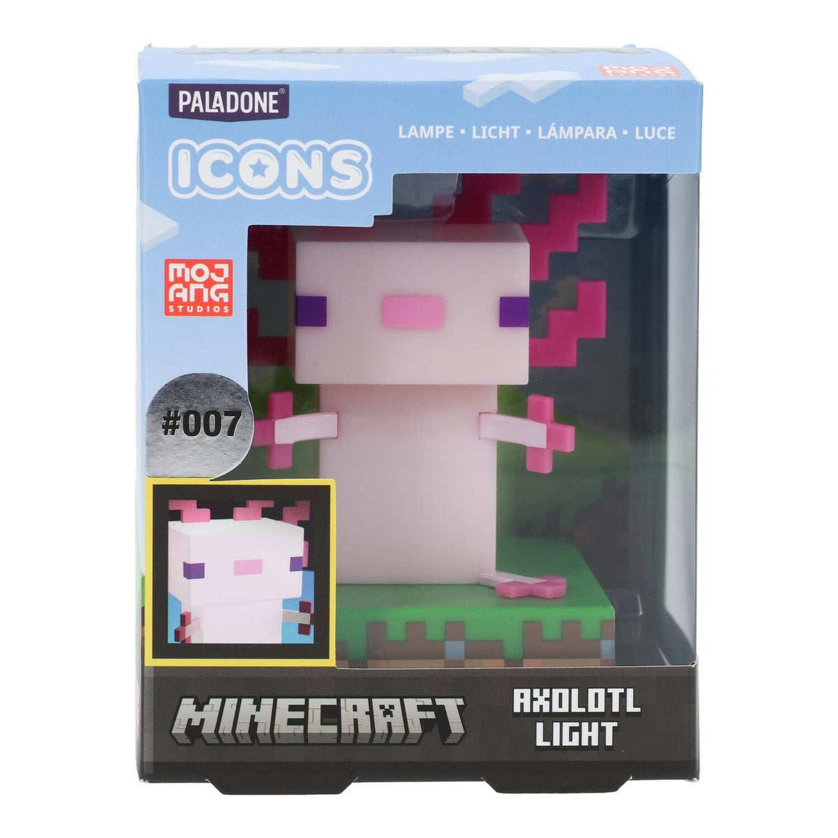 Minecraft Axolotl icon light