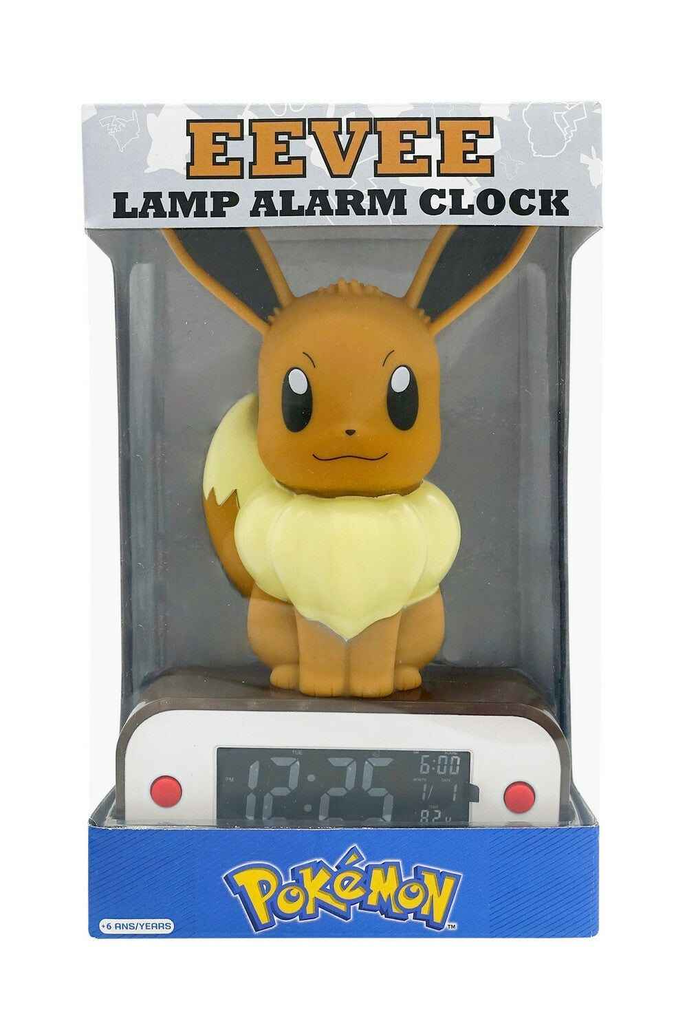 Pokemon: Sitting Eevee Light-Up 3D Alarm Clock Gamesellers.nl
