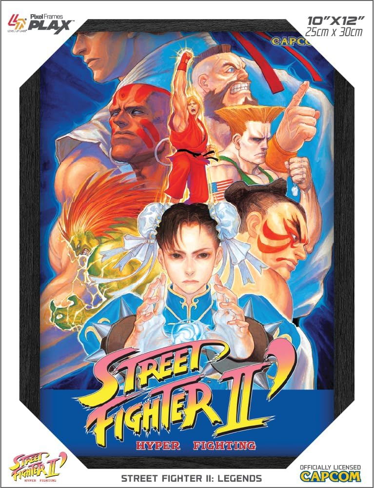 Pixel Frames Plax - Street Fighter 2 Hyper FIghting