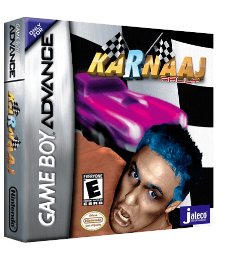 Boîte + Notice Game Boy Advance – Karnaaj Rally (RARE, Sans Le Jeu)