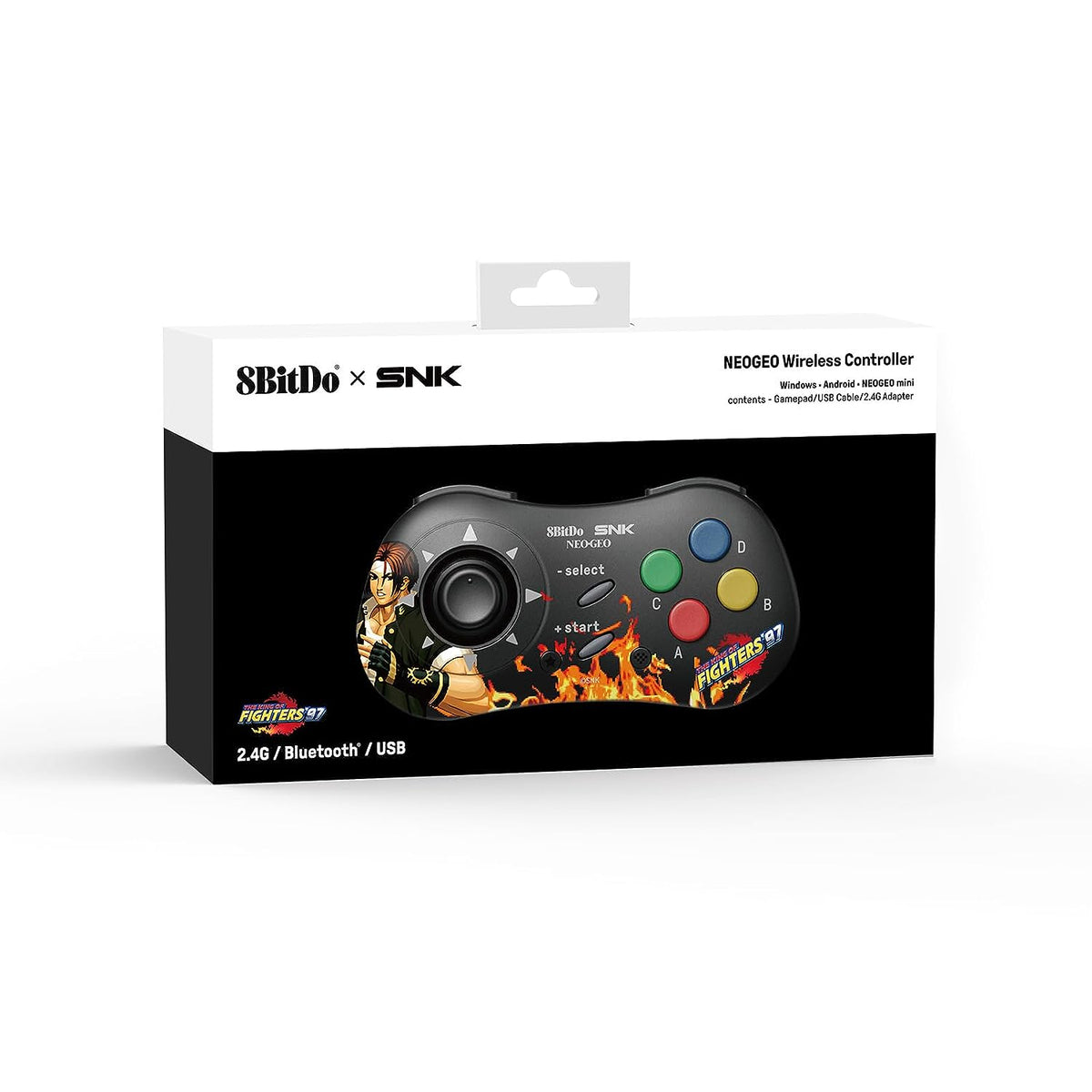 8BitDo NEOGEO Wireless controller - Official SNK license - Kyo Kusanagi limited edition Gamesellers.nl