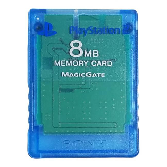 8MB Playstation 2 geheugenkaart origineel blauw Gamesellers.nl