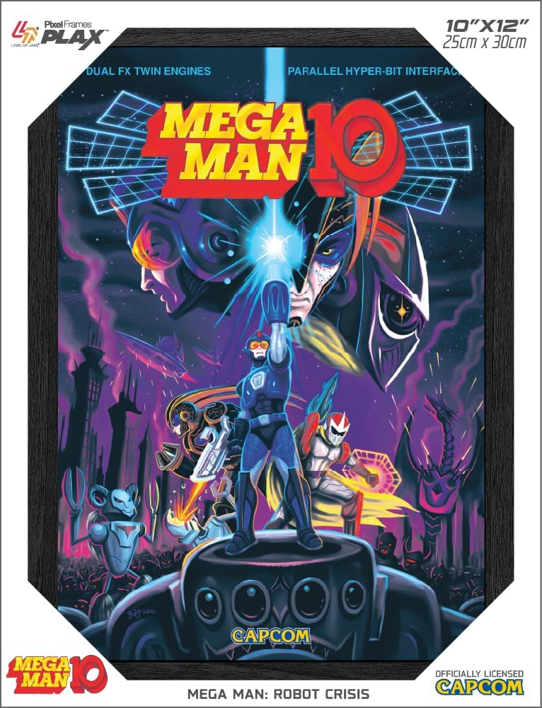 Pixel Frames Plax - Mega Man 10