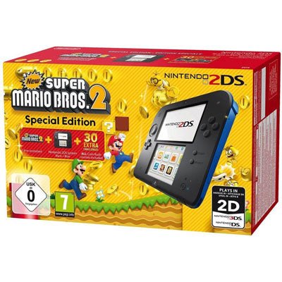 Nintendo 2DS Super Mario Bros. 2 ➕ソフトセット Nintendo 2DS Super Mario Bros 2 bundel - Gamesellers.nl
