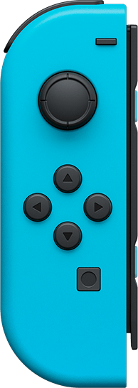 Nintendo Switch Joy-Con Controller links - neon blue Gamesellers.nl