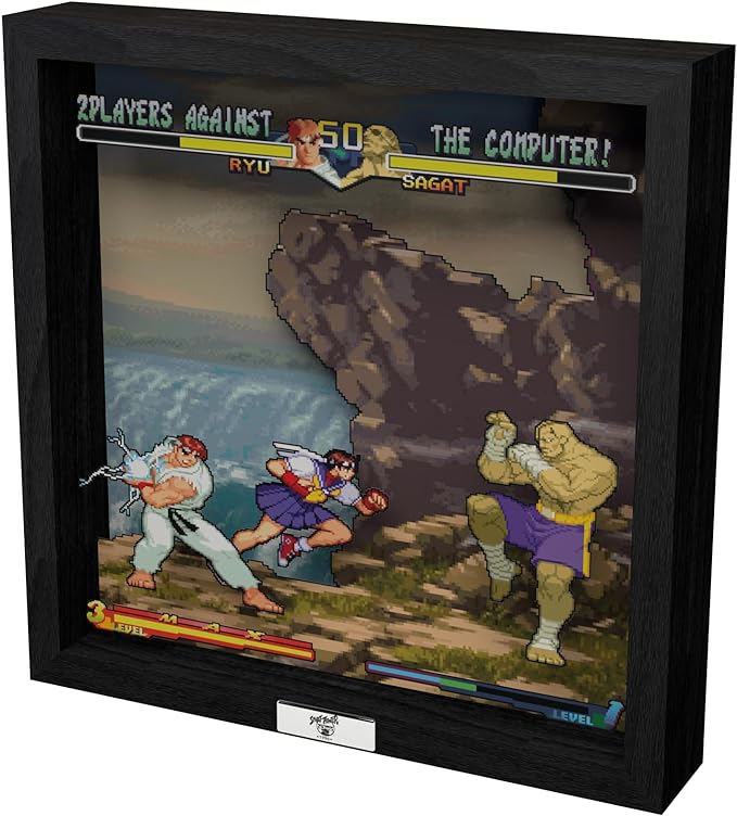 Pixel Frames - Street Fighter 2 Alpha: A dramatic battle