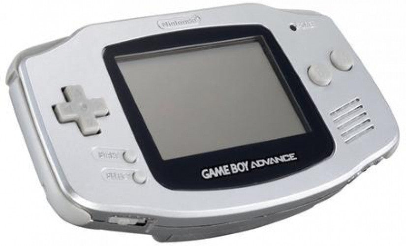 Gameboy Advance Platinum silver