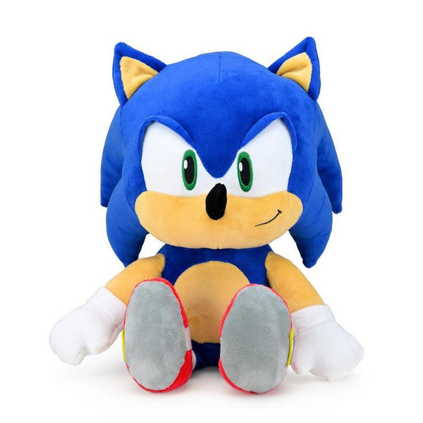 Sonic The Hedgehog Pluche – 30 Cm Zachte Knuffel In Klassiek Blauw, Officiële SEGA-licentie, Geweldig Voor Fans Van Alle Leeftijden