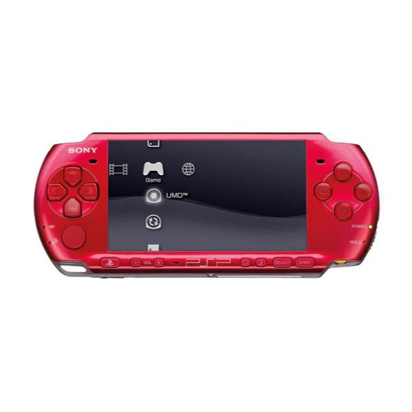 PSP-3000 レッド Sony PSP 3000 radiant red (nieuwe behuizing) - Gamesellers.nl