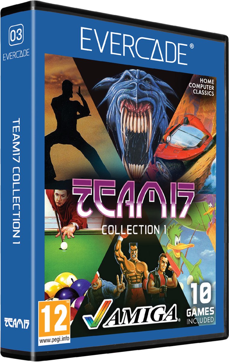 Evercade  Team 17 Amiga Collection 1