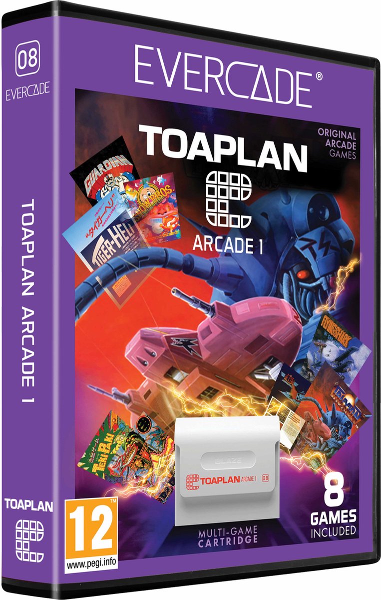 Evercade Toaplan  arcade cartridge 1