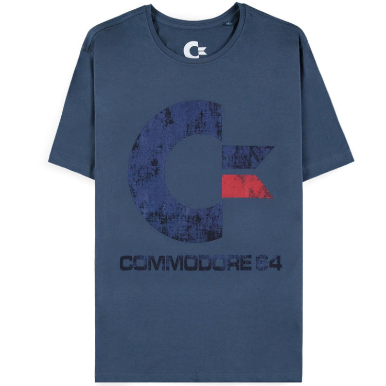 Commodore 64 Tonal logo Men's T-shirt Gamesellers.nl