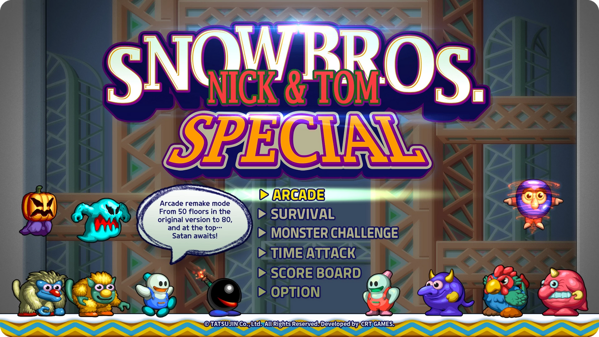 Snowbros. Nick &amp; Tom special Gamesellers.nl