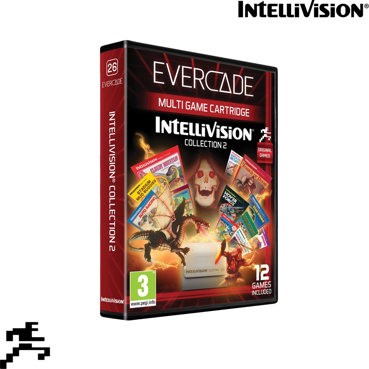 Evercade Intellivision Cartridge collection 2 Gamesellers.nl