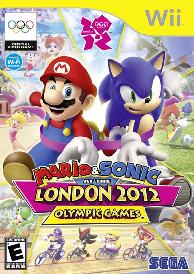 Mario &amp; Sonic op de Olympische spelen Londen 2012 (sleeve) Gamesellers.nl