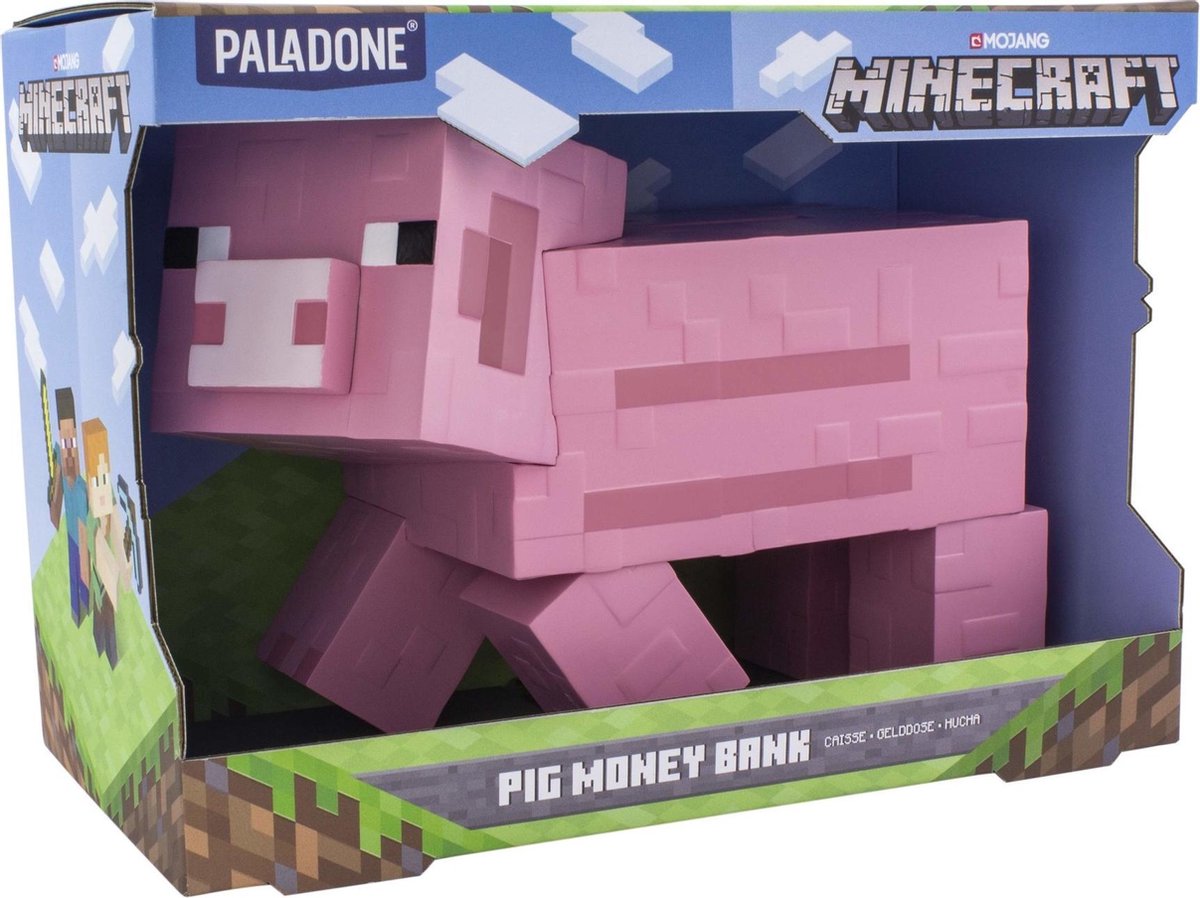 Minecraft piggy bank Gamesellers.nl