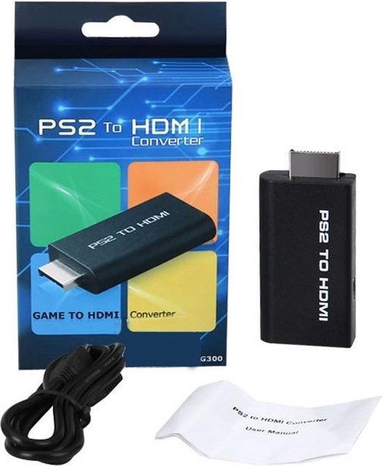 HDMI converter / adapter / omvormer voor Playstation 2 Gamesellers.nl