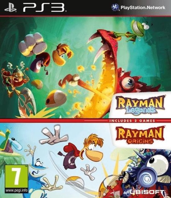 Rayman Legends & Rayman Origins double pack Gamesellers.nl