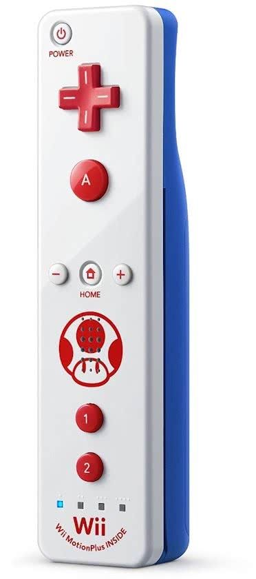 Nintendo Official Wii / Wii U Remote Plus - Toad Edition Gamesellers.nl