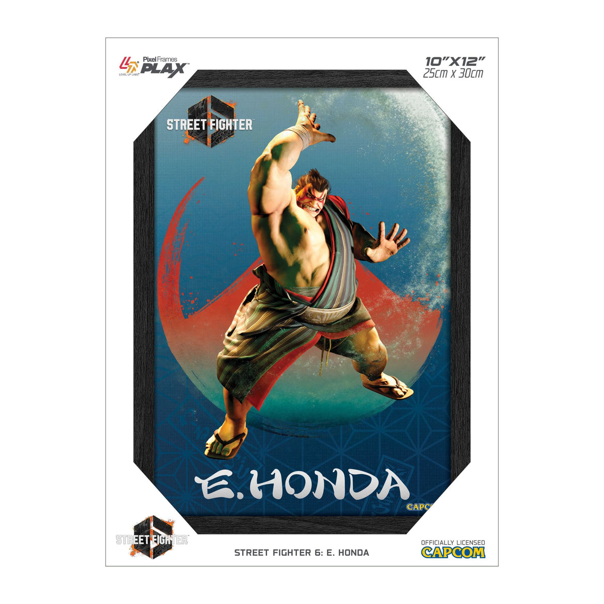 Pixel Frames Plax - Street Fighter 6: E. Honda