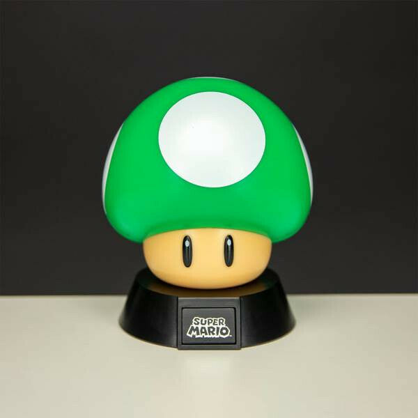 Super Mario 1Up Mushroom Icon Light Gamesellers.nl