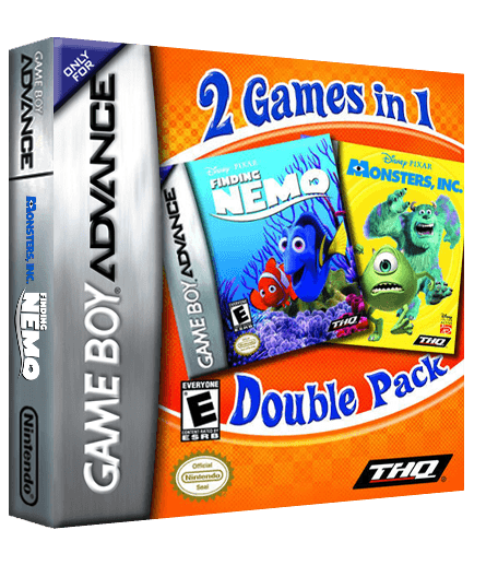 2 Games in 1 - Monsters en Co + finding Nemo - Gamesellers.nl