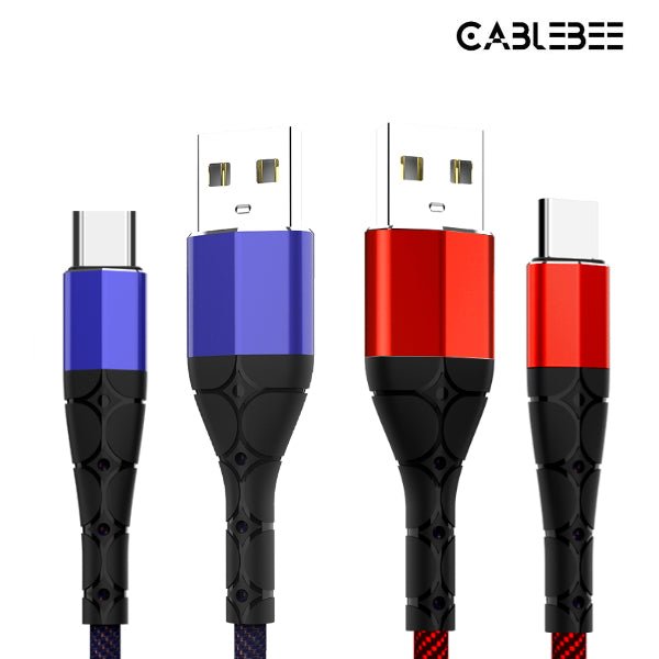 2 pack Cablebee oplaadkabel voor Nintendo Switch / Switch lite 1 meter - Gamesellers.nl