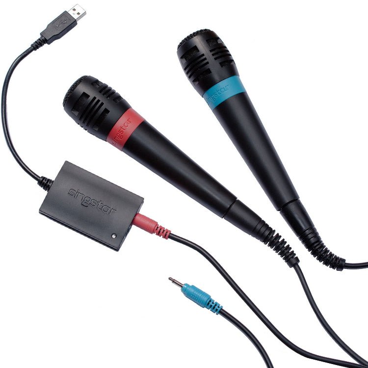 2 x Singstar microfoon origineel - Gamesellers.nl