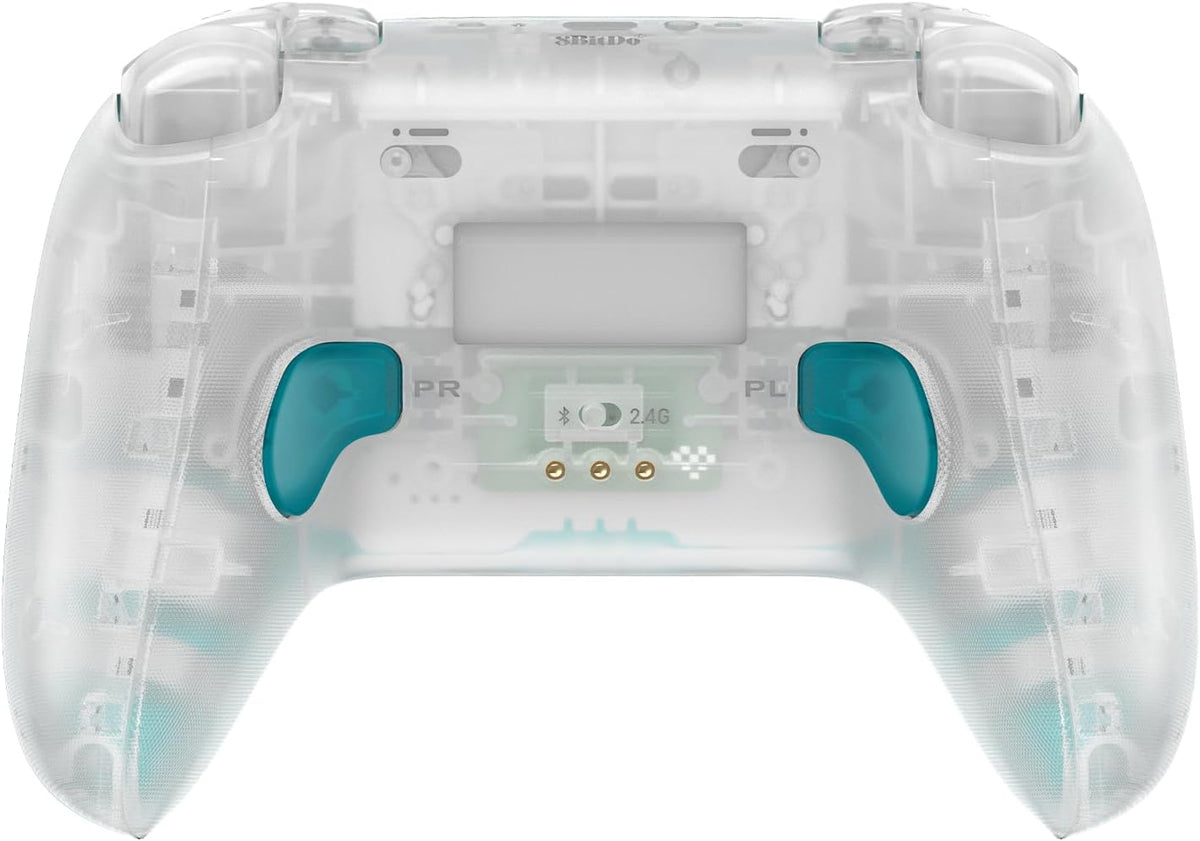 8BitDo Ultimate 2 draadloze controller voor PC en Android - Clear Blue