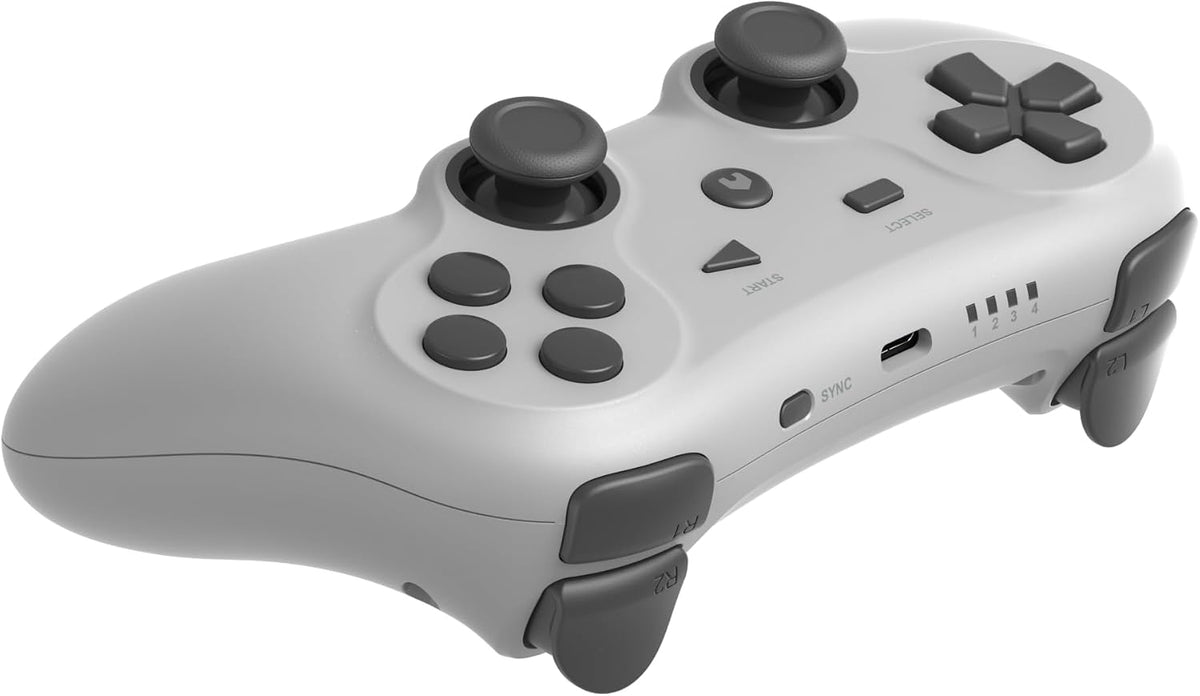 Retro Fighters Defender Pro Bluetooth Controller Classic Gray