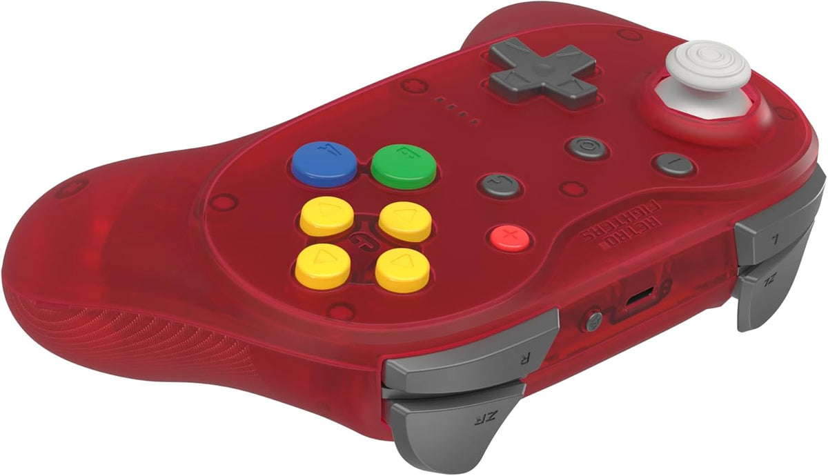 Retro Fighters Brawler64 Pro 2.4G wireless controller Watermelon Red