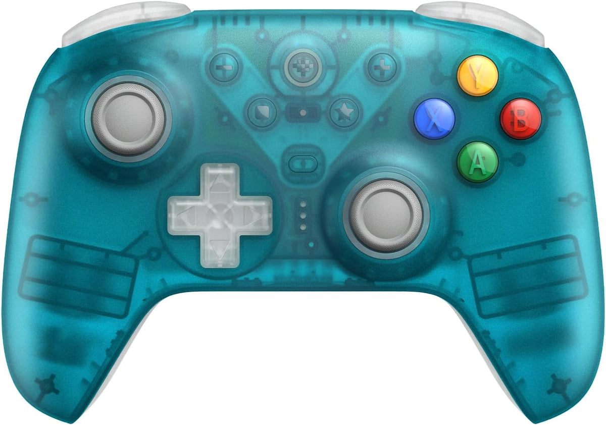 8BitDo Ultimate 2 draadloze controller voor PC en Android - Clear Blue