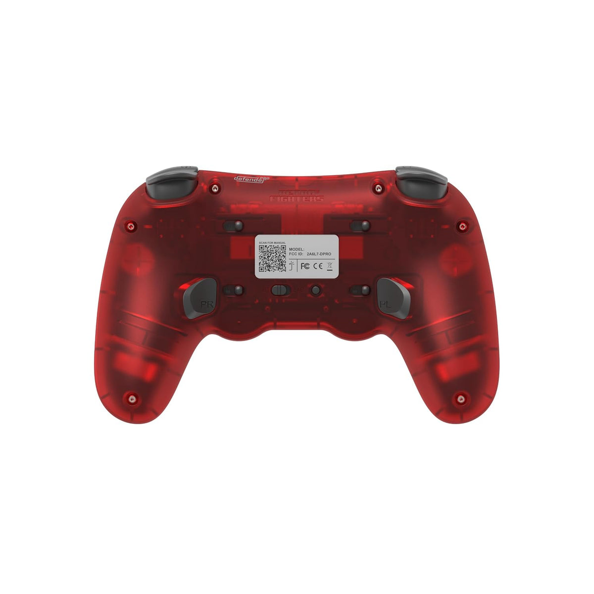 Retro Fighters Defender Pro Bluetooth Controller Crimson Red