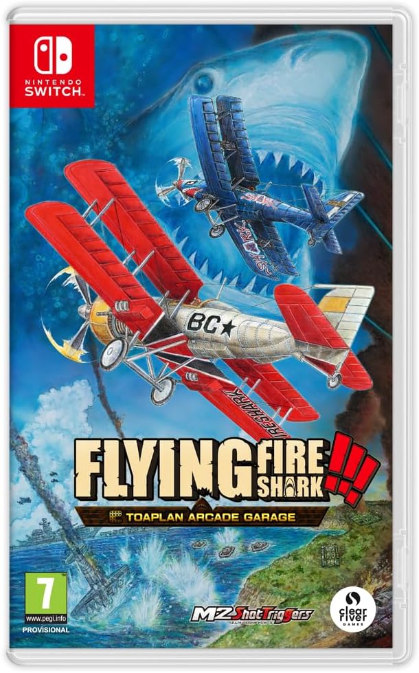 Toaplan Arcade Garage Flying Fire Shark