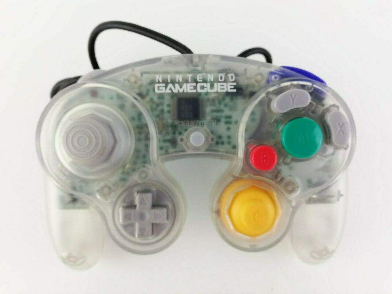 Gamecube controller transparant clear origineel Gamesellers.nl