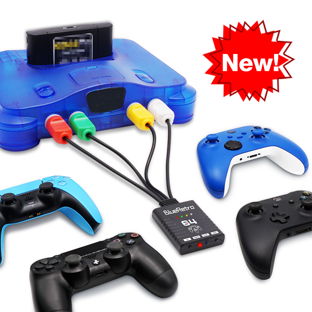 BlueRetro adapter voor Nintendo 64 Gamesellers.nl
