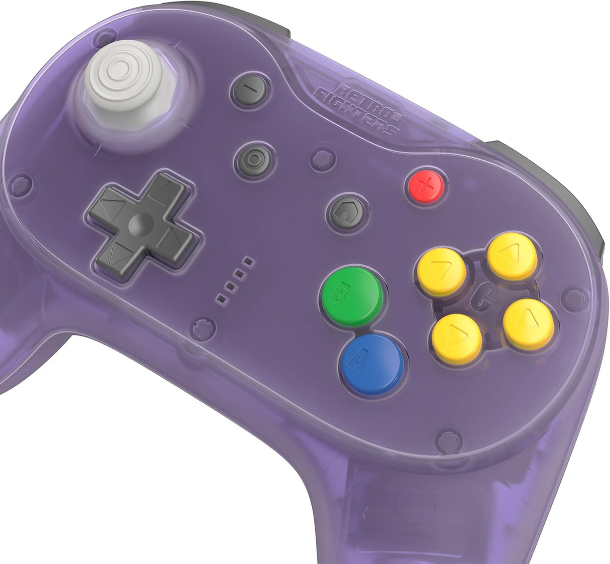 Retro Fighters Brawler64 Pro 2.4G wireless controller Atomic Purple