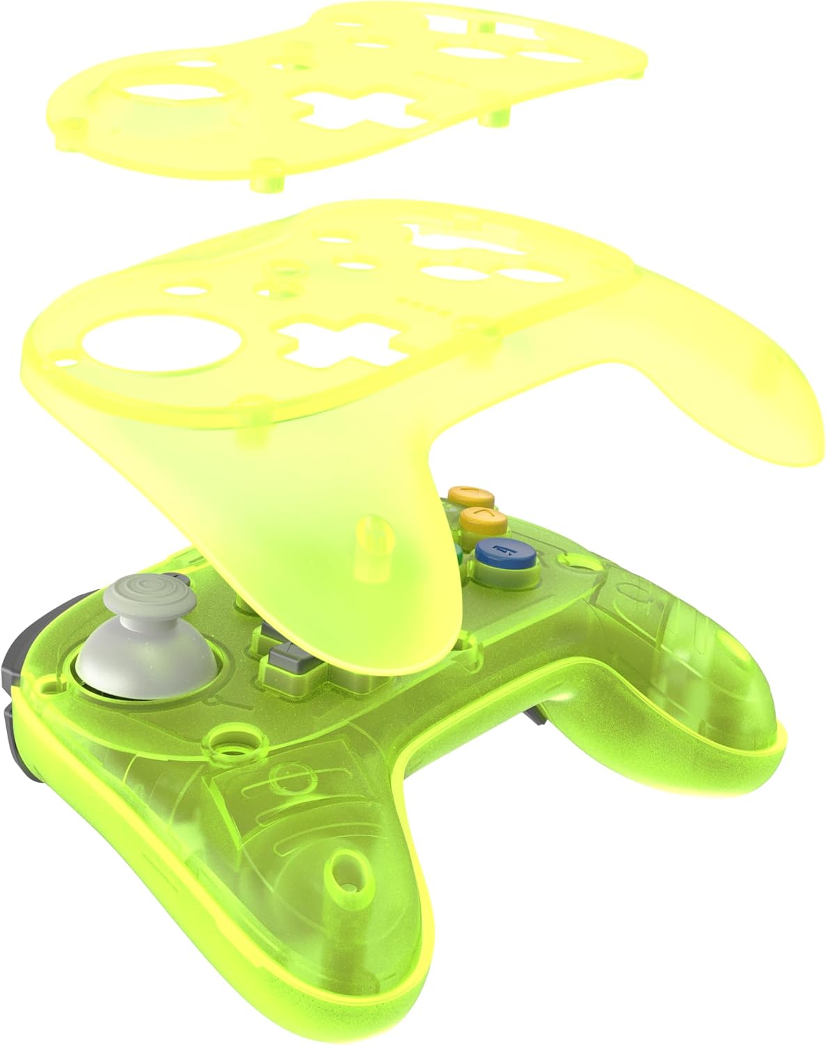 Retro Fighters Brawler64 Pro 2.4G wireless controller Extreme Green