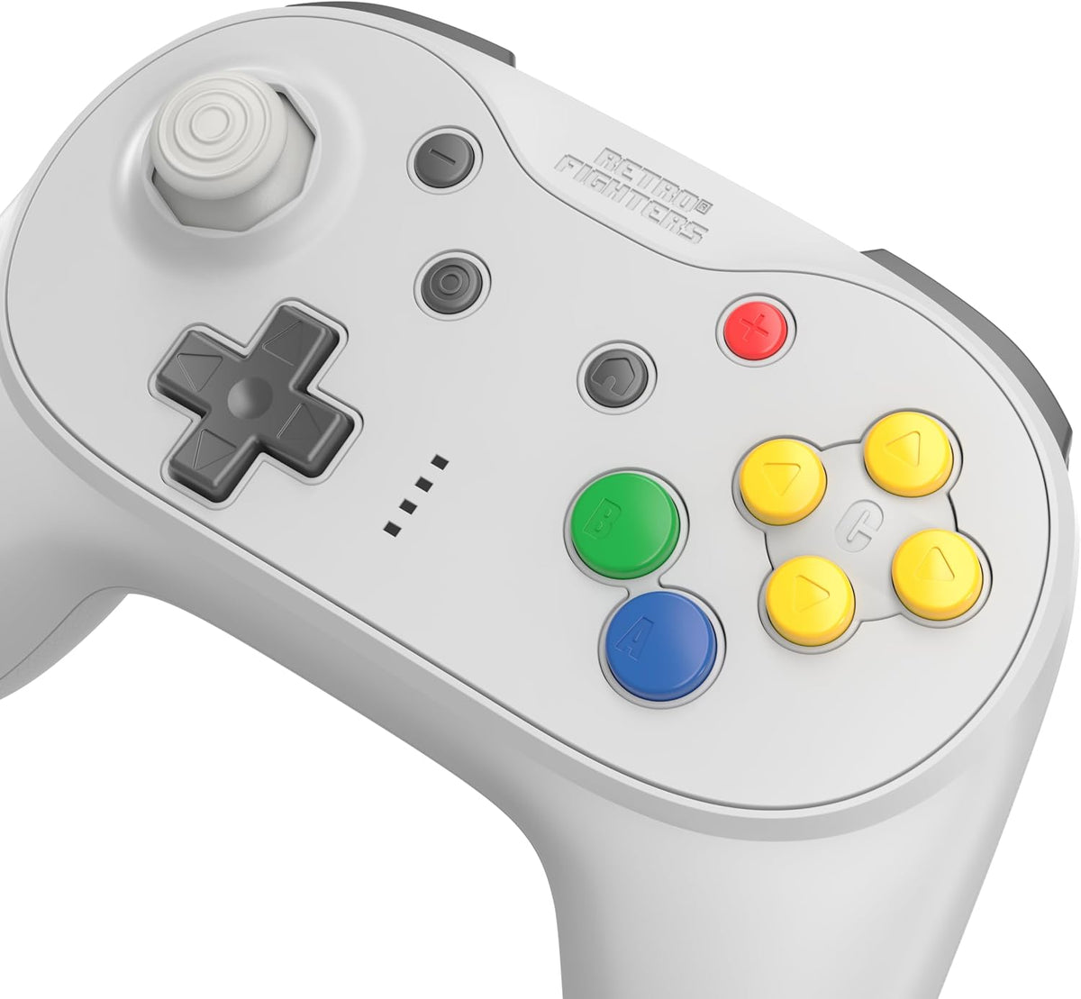 Retro Fighters Brawler64 Pro 2.4G wireless controller Classic Gray
