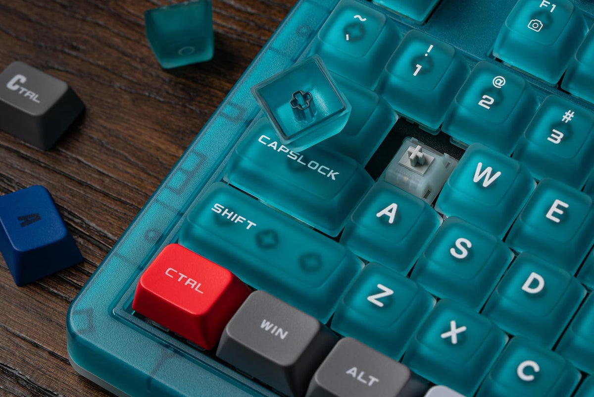 8BitDo Mechanical Keyboard Clear Blue