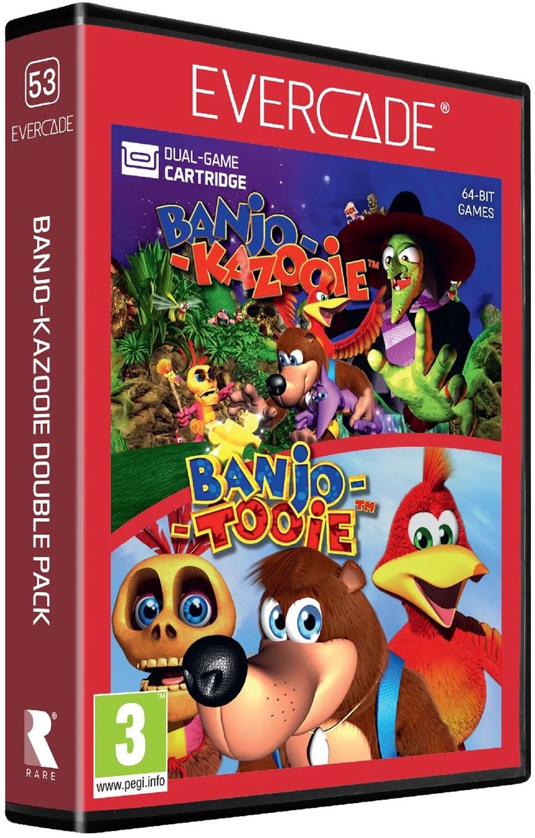 Evercade Banjo-Kazooie Double Pack