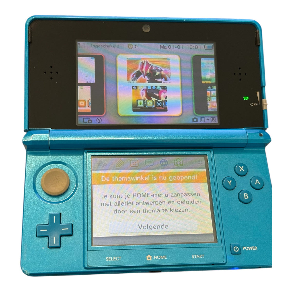 Nintendo 3DS light blue
