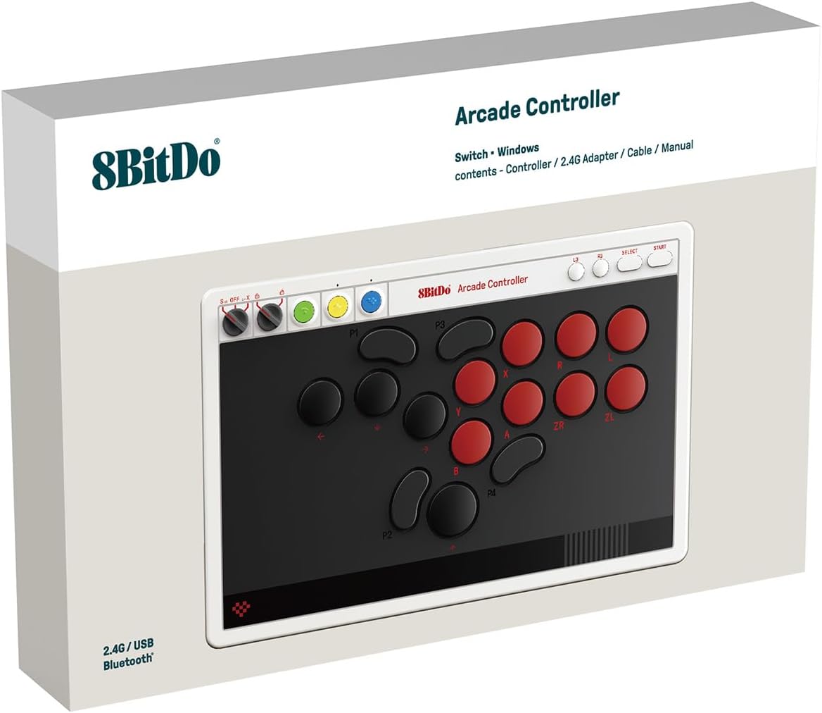 8BitDo Arcade Controller - Gamesellers.nl
