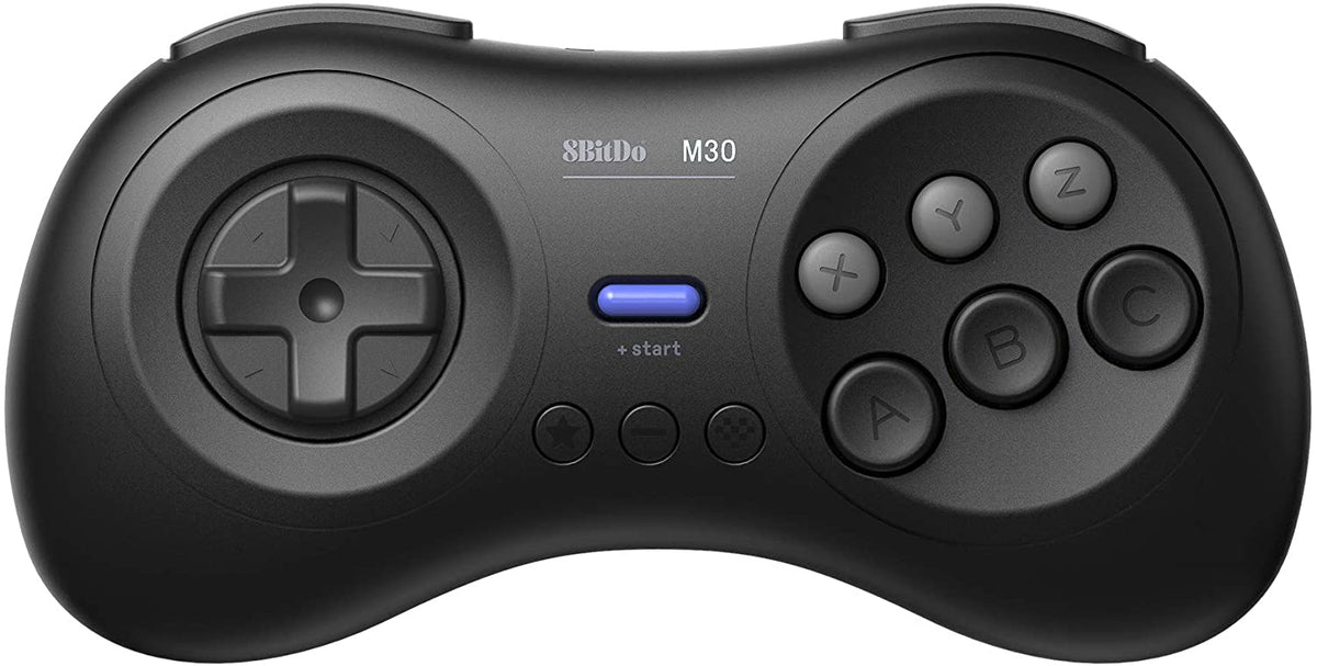 8BitDo M30 bluetooth controller zwart - Gamesellers.nl