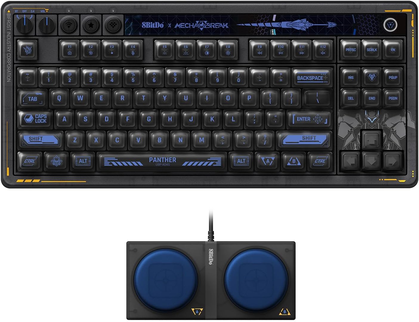 8BitDo Mechanical Keyboard Mecha Break Edition - Gamesellers.nl