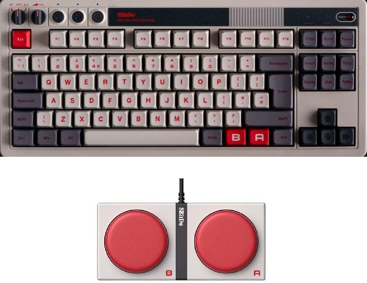 8BitDo Mechanical Keyboard N edition ISO - Gamesellers.nl