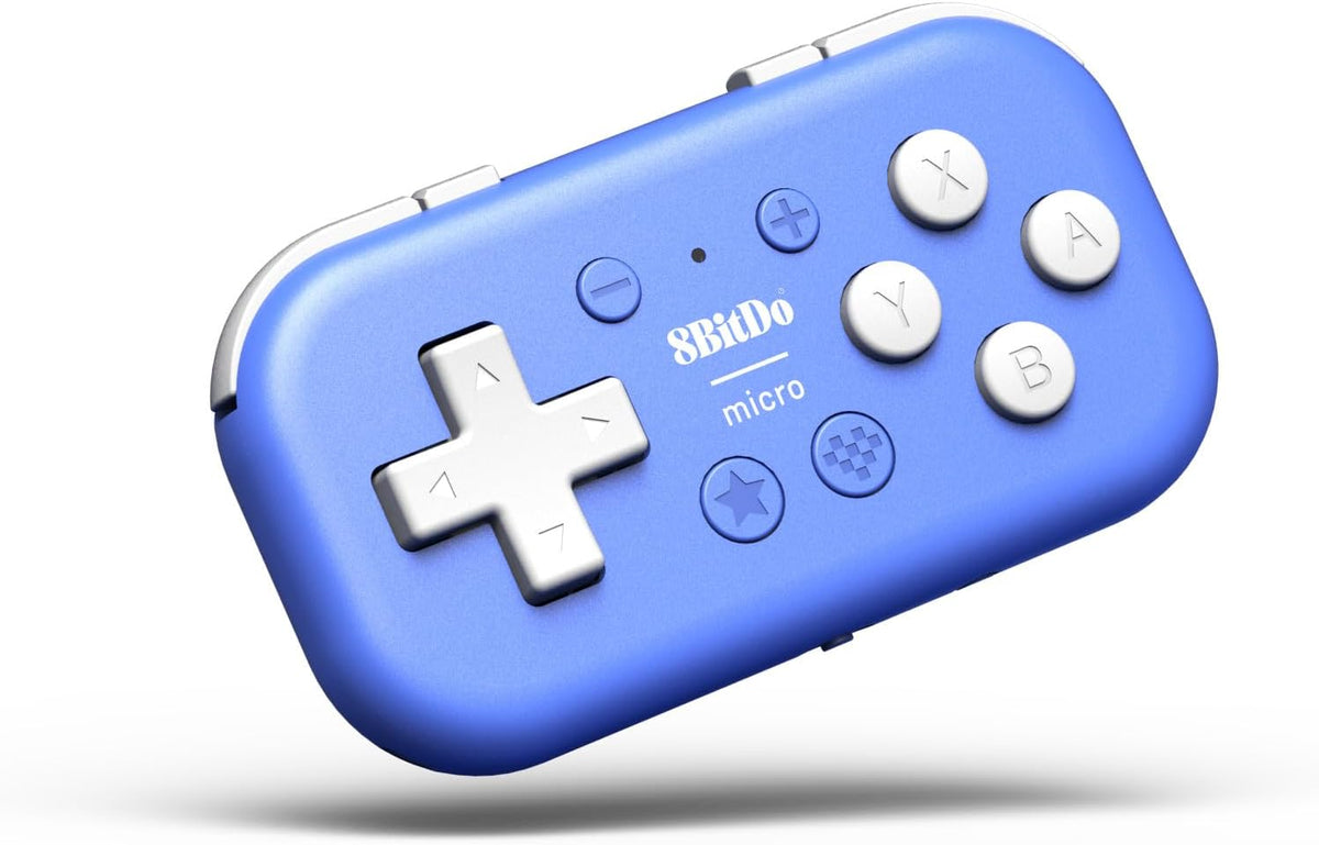 8BitDo micro bluetooth controller blue - Gamesellers.nl