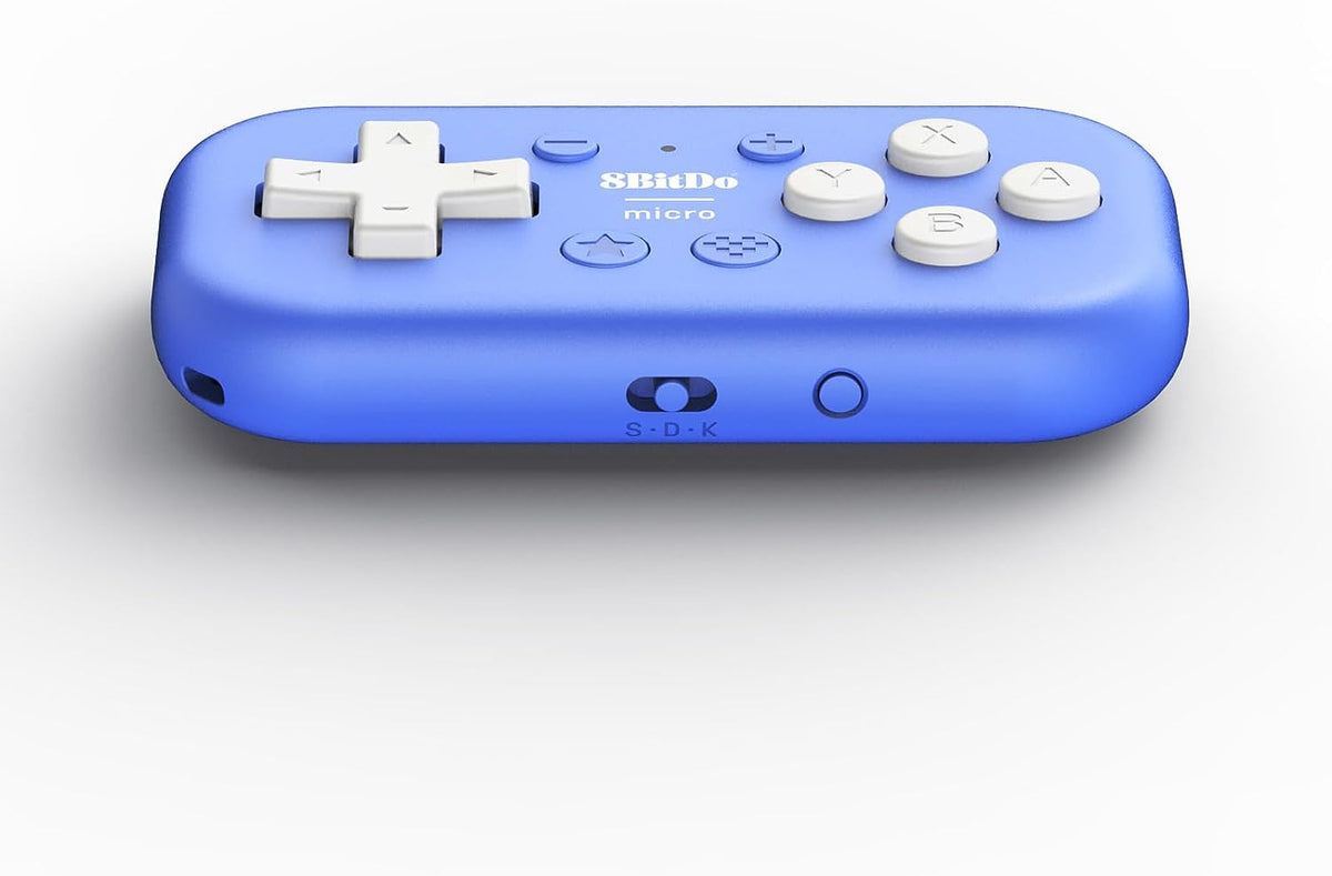 8BitDo micro bluetooth controller blue - Gamesellers.nl